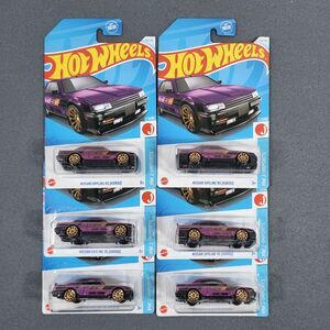 2024 Hot Wheels Nissan Skyline RS KDR30 Purple Lot of 6 Diecast Cars FSC